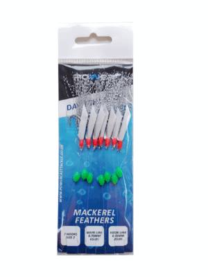7 Hooks Mackerel Feathers (Daylight Flash)