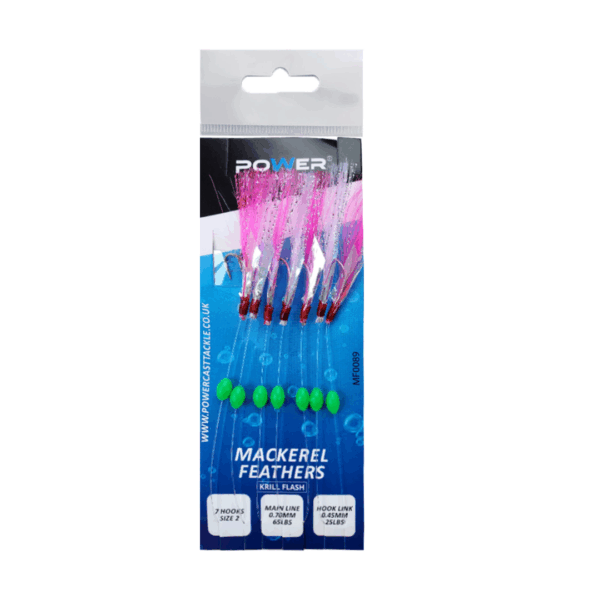 Krill-Flash 7 Hooks Mackerel Feathers (Krill Flash)
