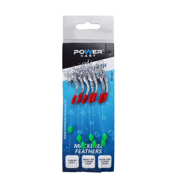 Tinsel-Flash 7 Hooks Mackerel Feathers (Tinsel Flash)