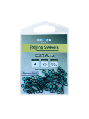 Power Rolling Swivels (Metallic Green)