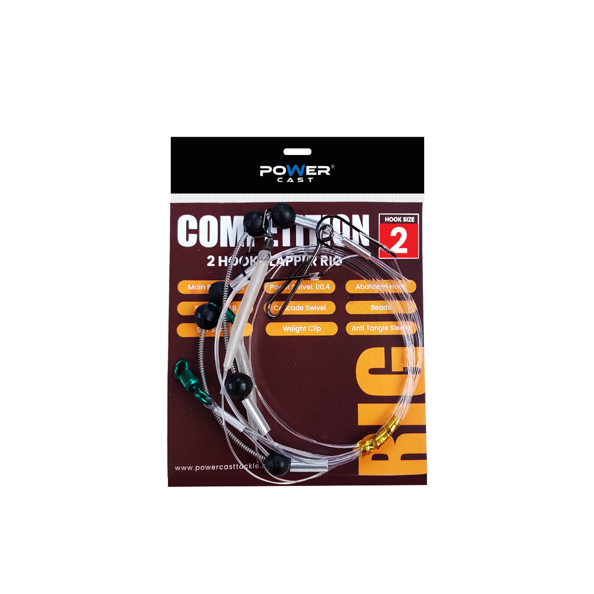 2 Hook Clipped Distance Rig