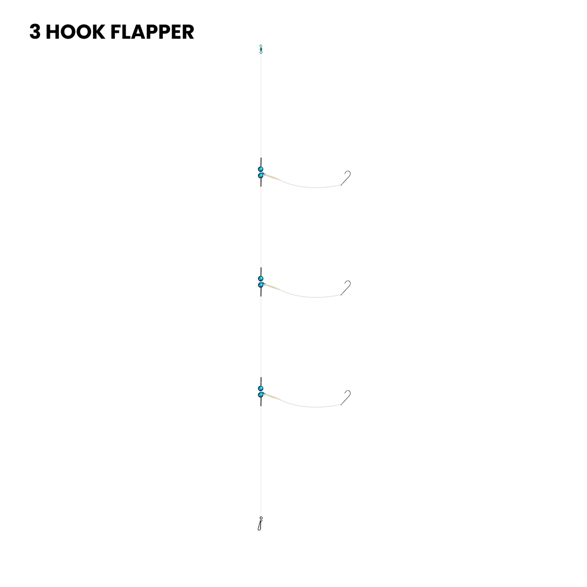 3 Hook Flapper Rig