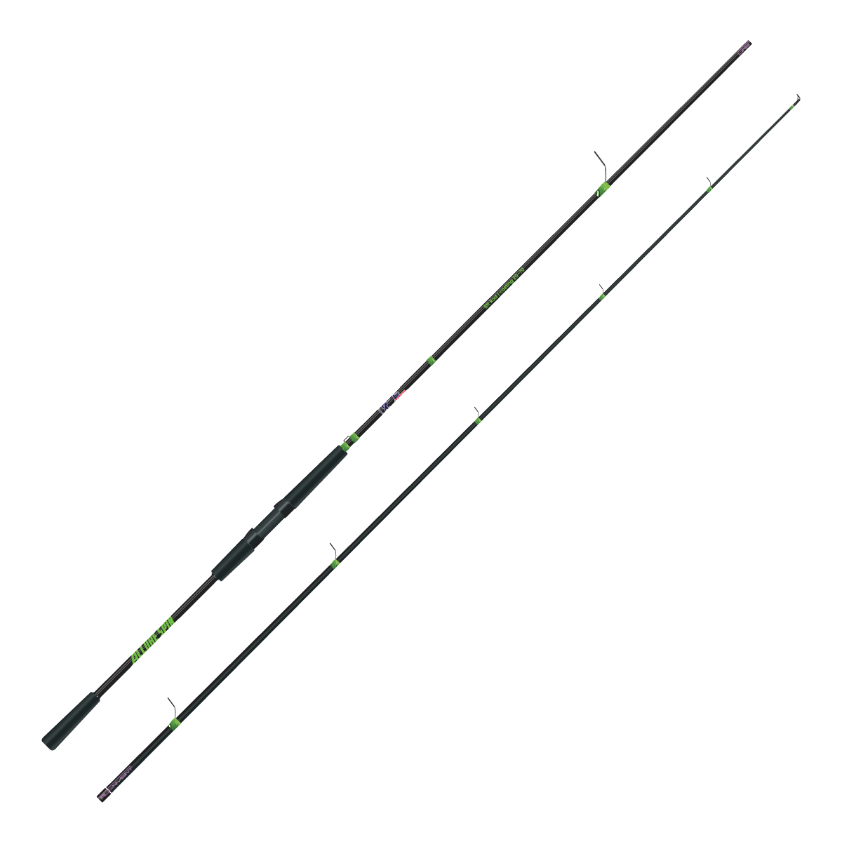 Bass Exciter Allure Spin Lure Rod (8ft, 2Pcs)