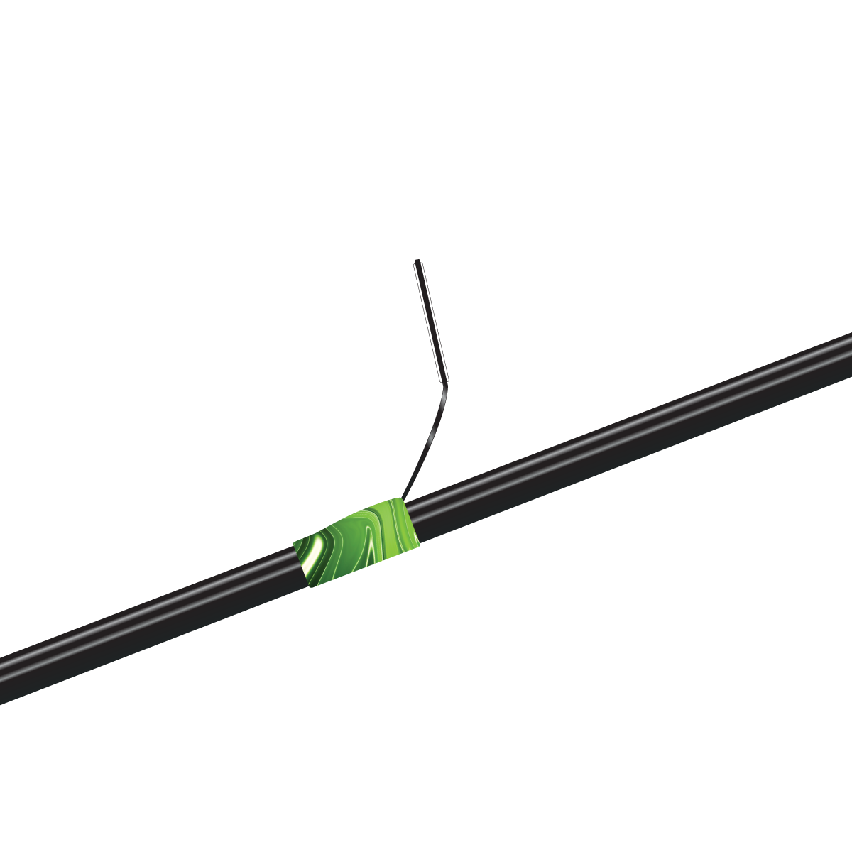 Bass Exciter Allure Spin Lure Rod (8ft, 2Pcs)