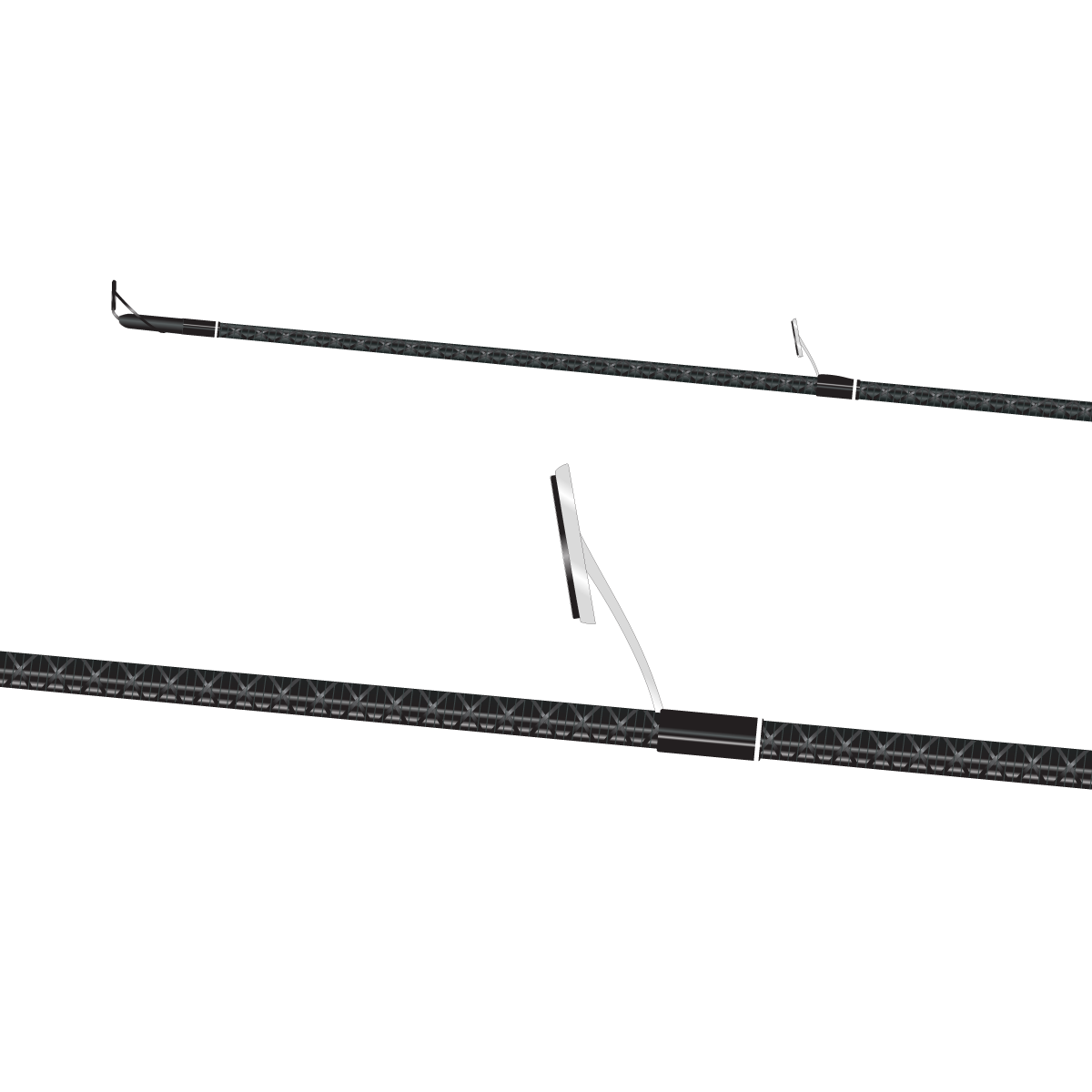Bass Exciter Zzzip It Lure Rod (9ft, 2Pcs)