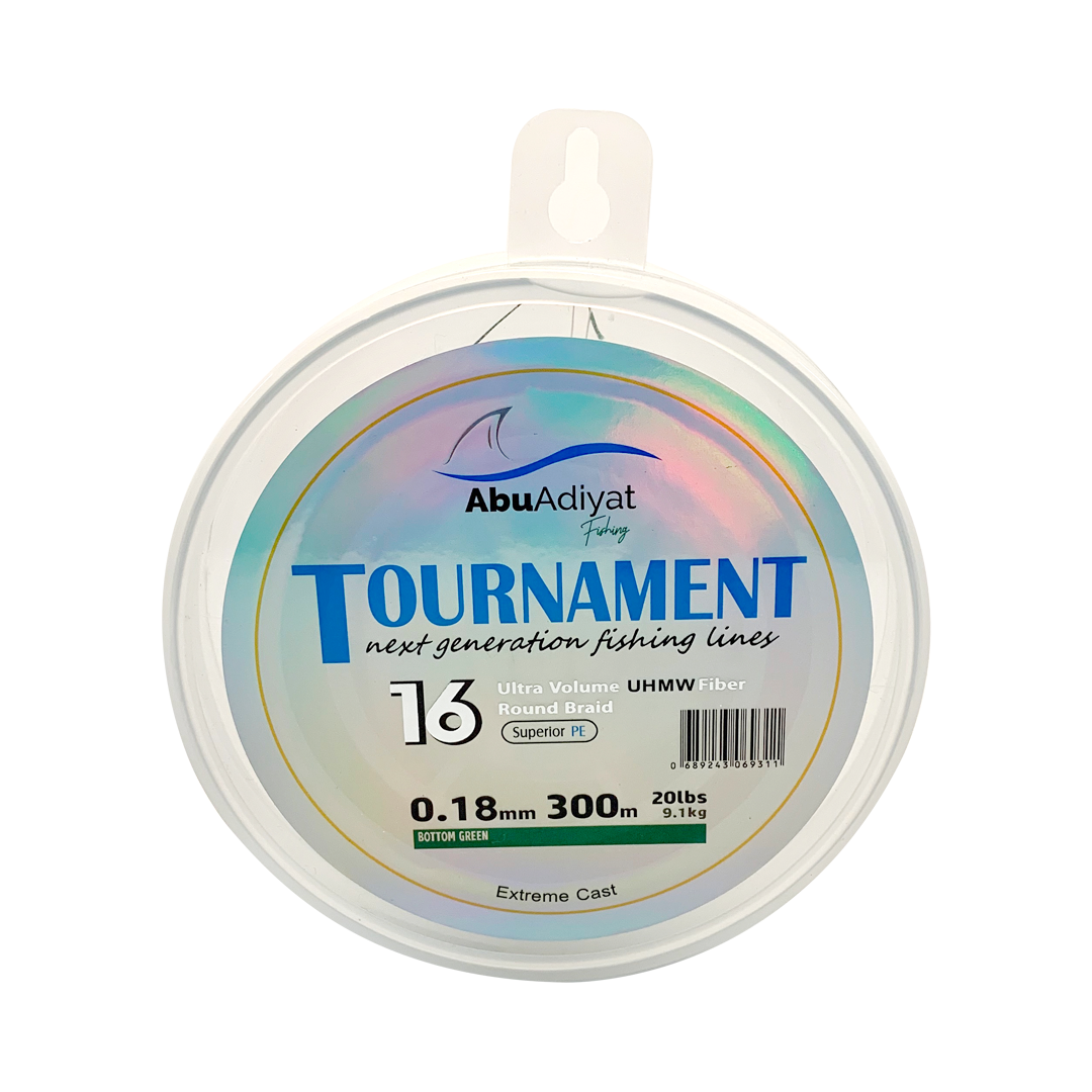 16 Strand Tournament Braided Fishing Line - Powercast Tackle