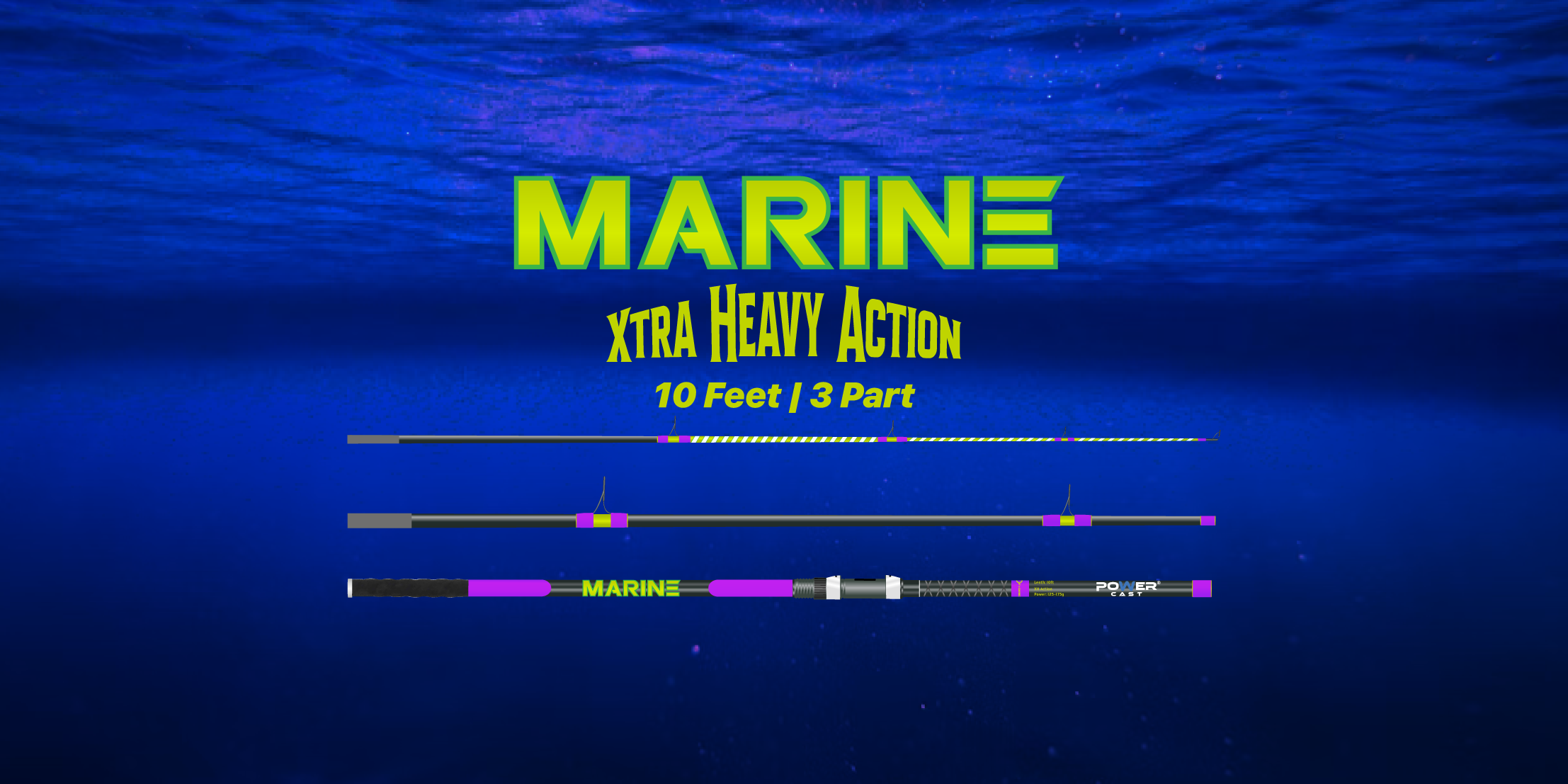 Marine-Purple-10ft-2-Part-Rod
