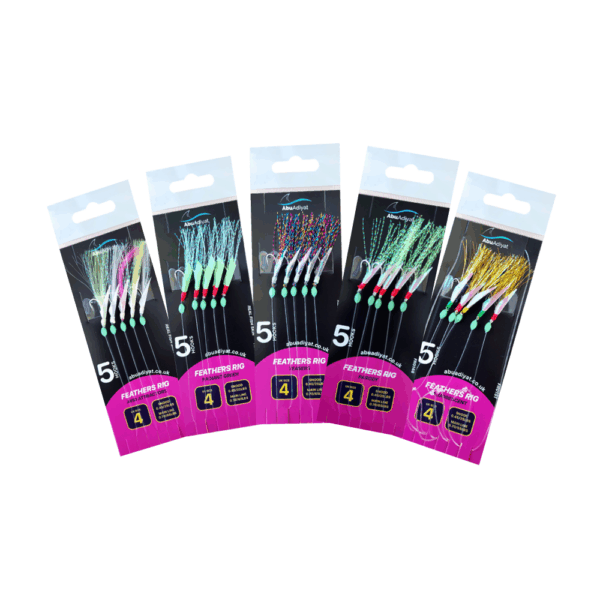 5 Hooks Feathers Rig - Image 2