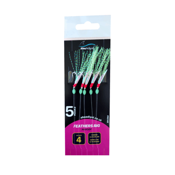 5 Hooks Feathers Rig - Image 4