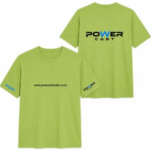 Power cast green t shirt